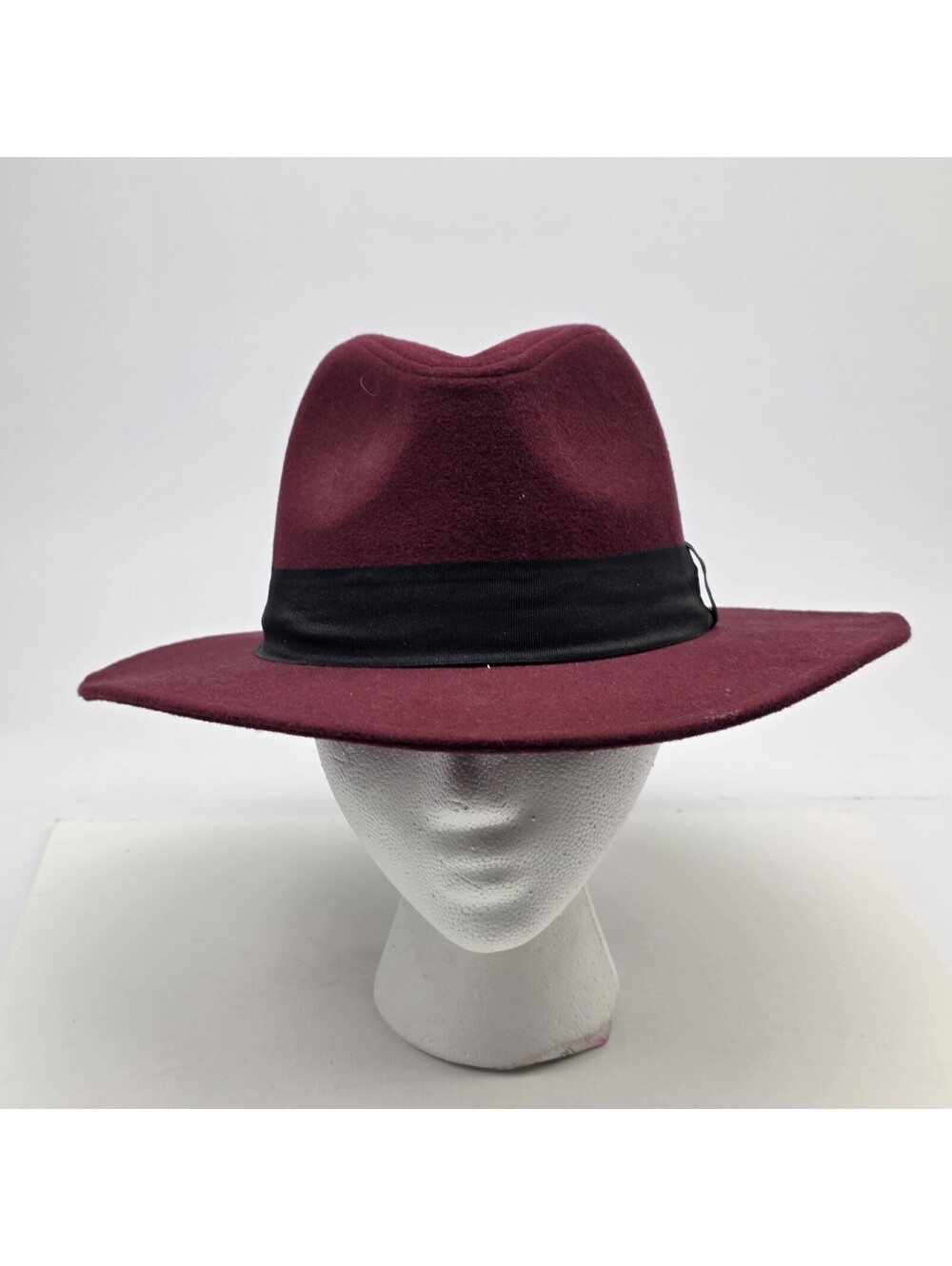 Chatties Maroon Brimmed Hat One Size NWT